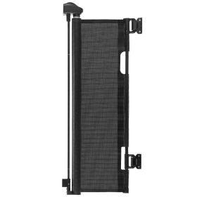 VEVOR Retractable Baby Gate, Extends to 56.3 inch Wide, 31.3 inch Tall, with Security Lock, Easy to Use, Walk Through Without Tripping