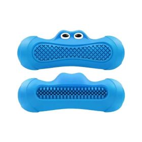 Rubber Crazy Monster Squeaky Toys For Dogs,Toy For Chewers,Non Toxic Chew Toys (Option: Blue)